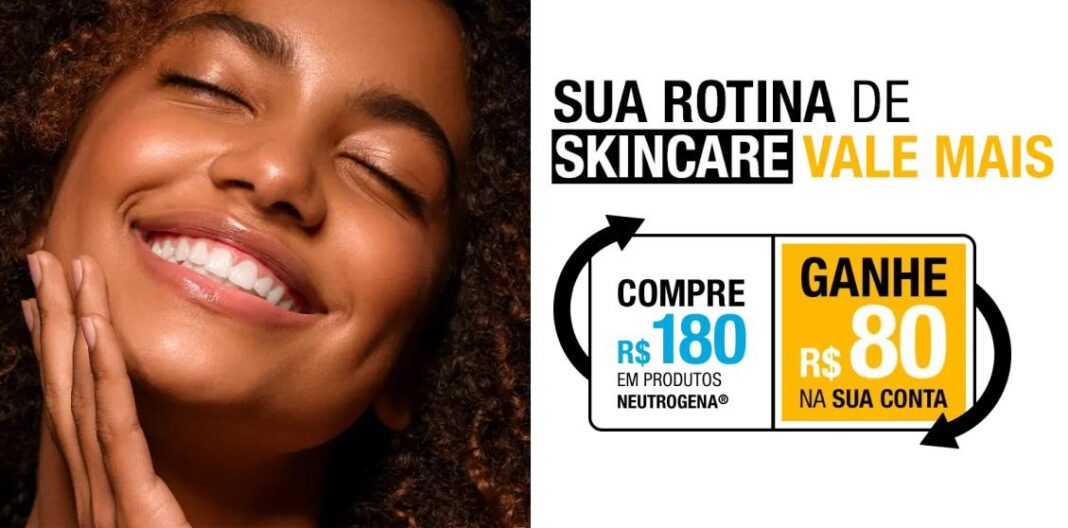 Descubra cmoo conseguir cashback nos produtos da Neutrogena