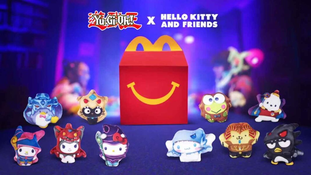 Yu-Gi-Oh! e Hello Kitty tem colaboração mundial com McDonald’s