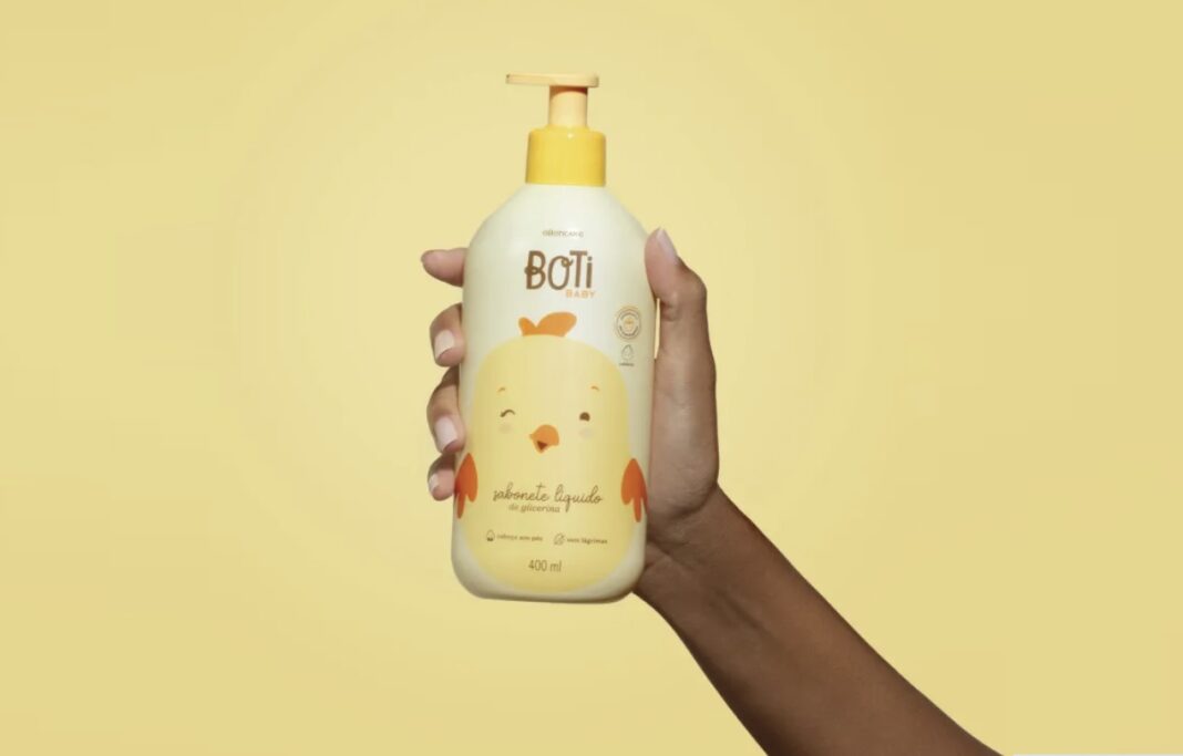 O Boticário distribui produto Boti Baby para celebrar o Mês das Crianças