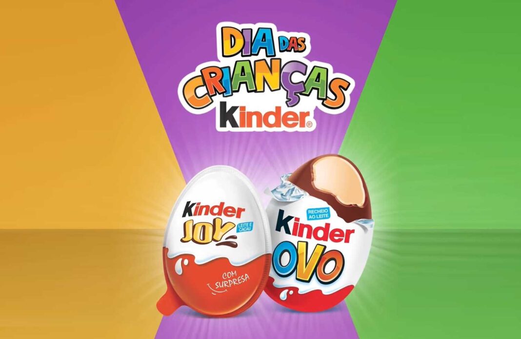 Kinder lança campanha com 100% de cashback para o Dia das Crianças