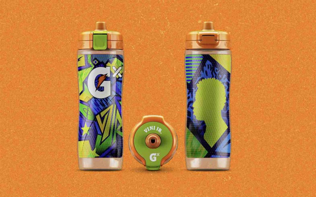 Gatorade e Vini Jr. Distribuem Garrafas Squeeze de Brinde