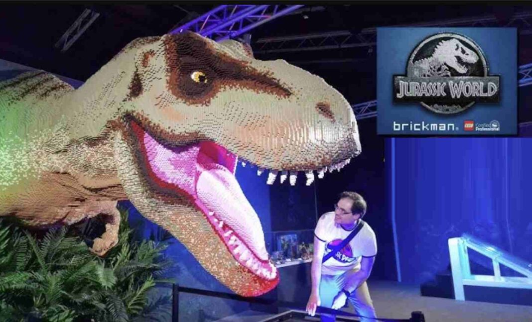 Você na Exposição “LEGO® Jurassic World By Brickman