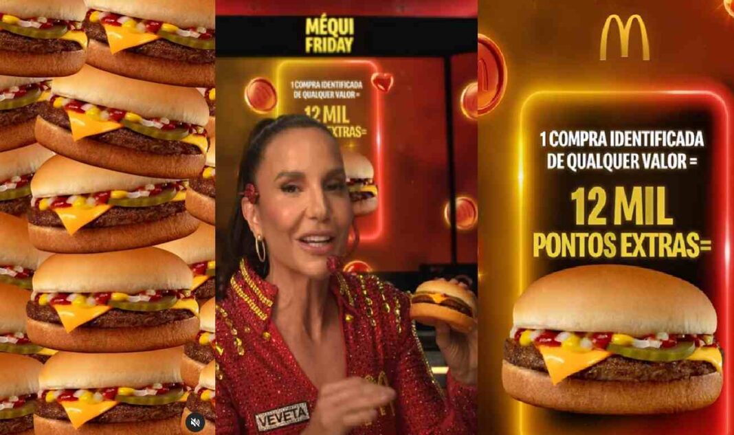 Méqui Friday com Ivete Sangalo 2024 Oferece Milhões de Cheeseburger