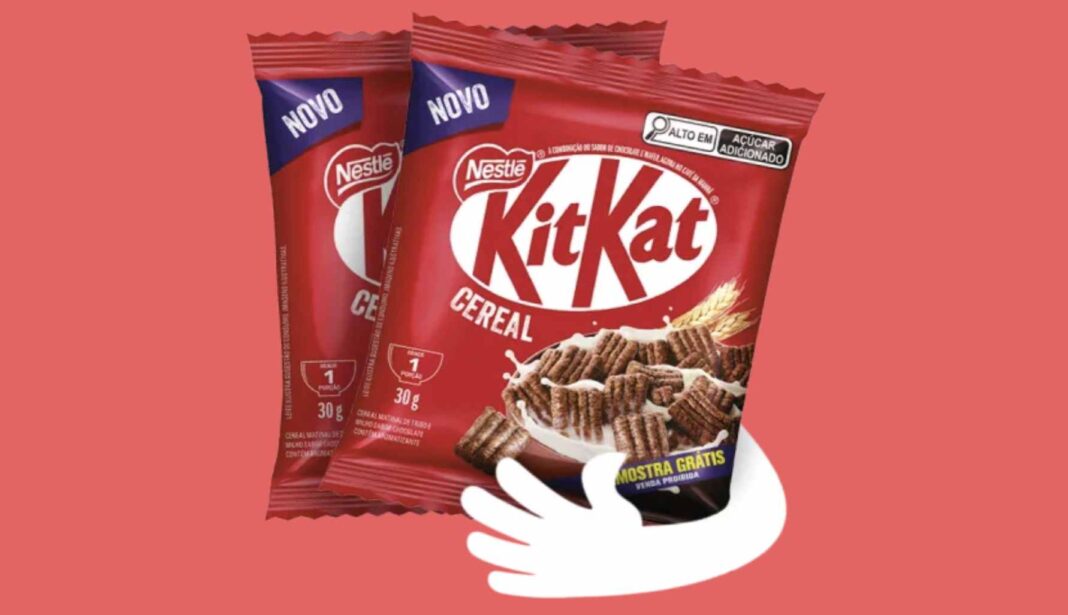 KitKat Cereal da Nestlé Amostra Grátis