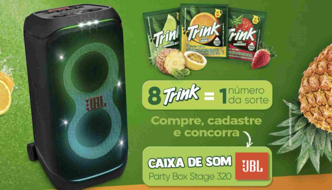 Brinde o Verão com Trink e Concorra a Caixas de Som JBL