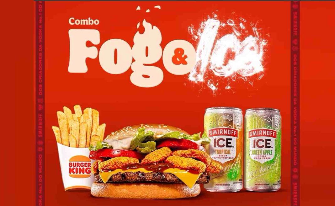 O Burger King e a Smirnoff se uniram para lançar uma novidade imperdível neste Carnaval!