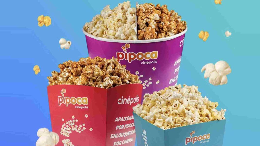 Cinépolis Celebra o Dia da Pipoca Distribuindo uma Pipoca Pequena Grátis