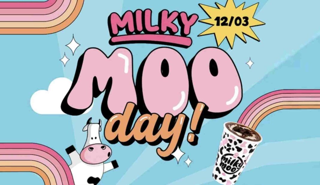 Celebre o Milky Moo Day: Milkshake Extra para Todos os Clientes em Todas as Unidades!