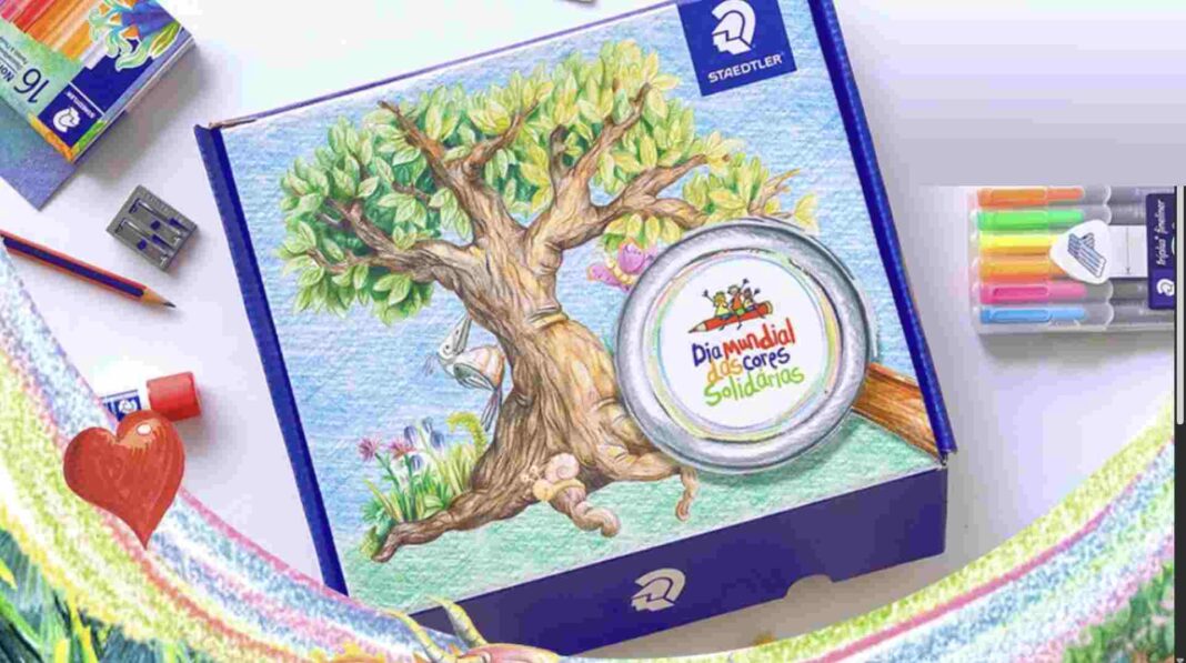 Crianças podem desenhar, ajudar e ganhar: participe da campanha global da STAEDTLER até 31 de maio!