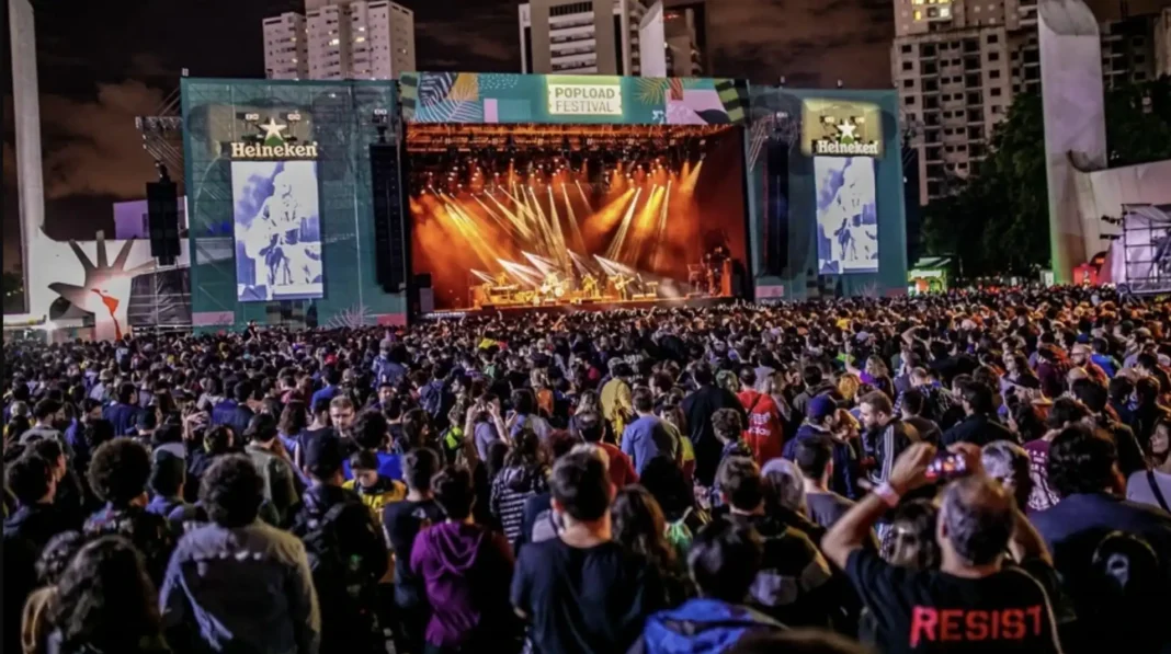 Campanha da Chevrolet Brasil para o concurso cultural que oferece ingressos gratuitos para o Popload Festival 2025