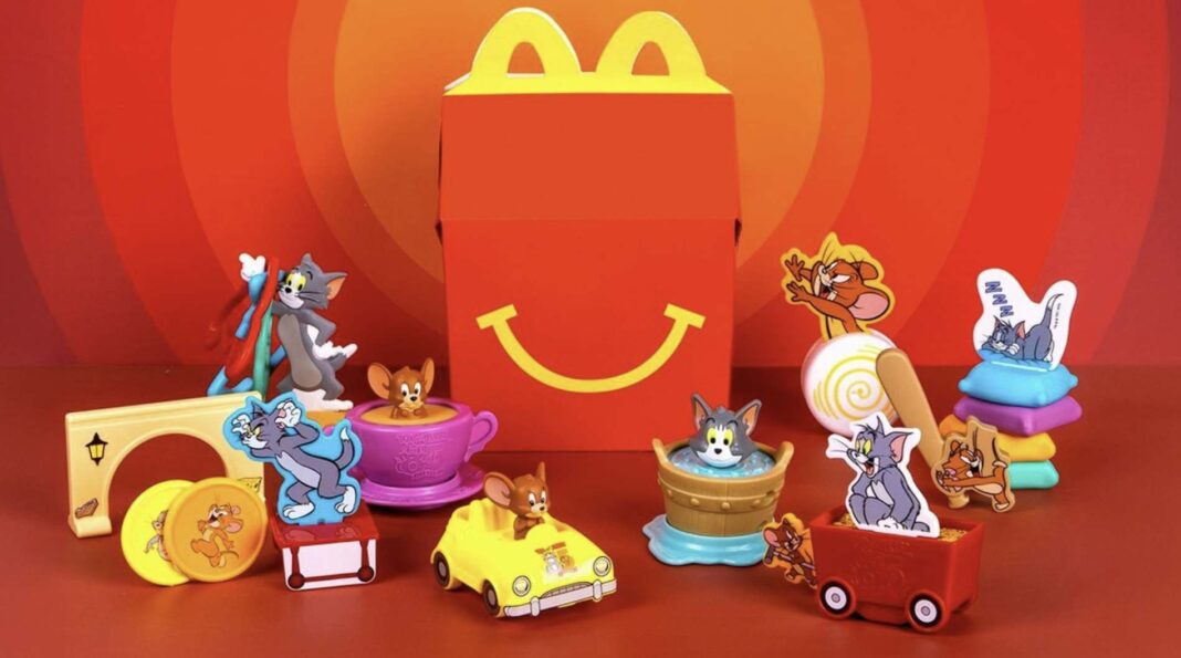 Tom & Jerry invadem o McLanche Feliz com brinquedos colecionáveis em comemoração aos 85 anos da dupla