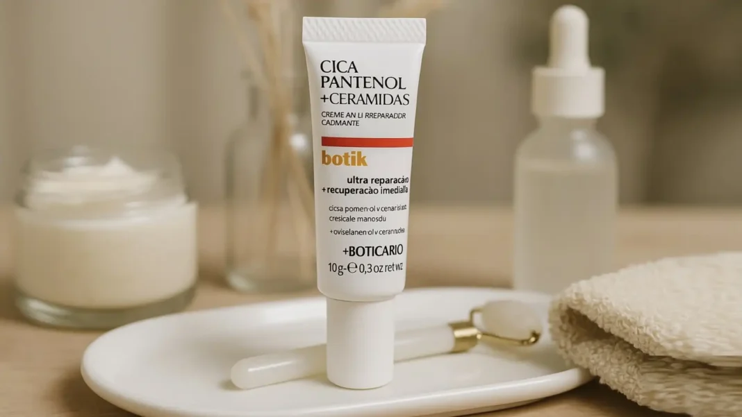 Creme Boti Botik Cica Pantenol + Ceramidas para reparação da pele