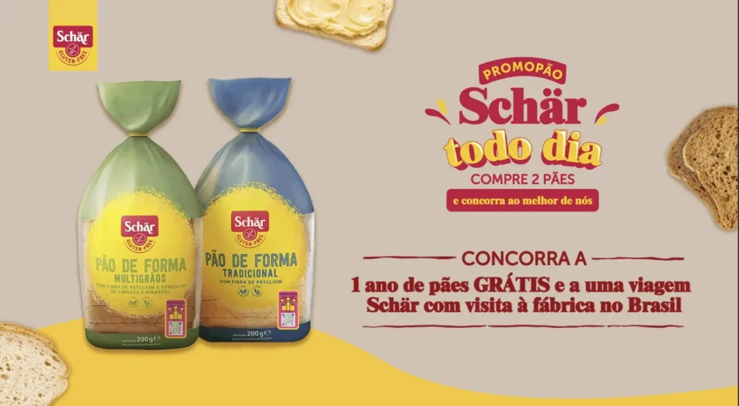 Banner de promoção da Schär 