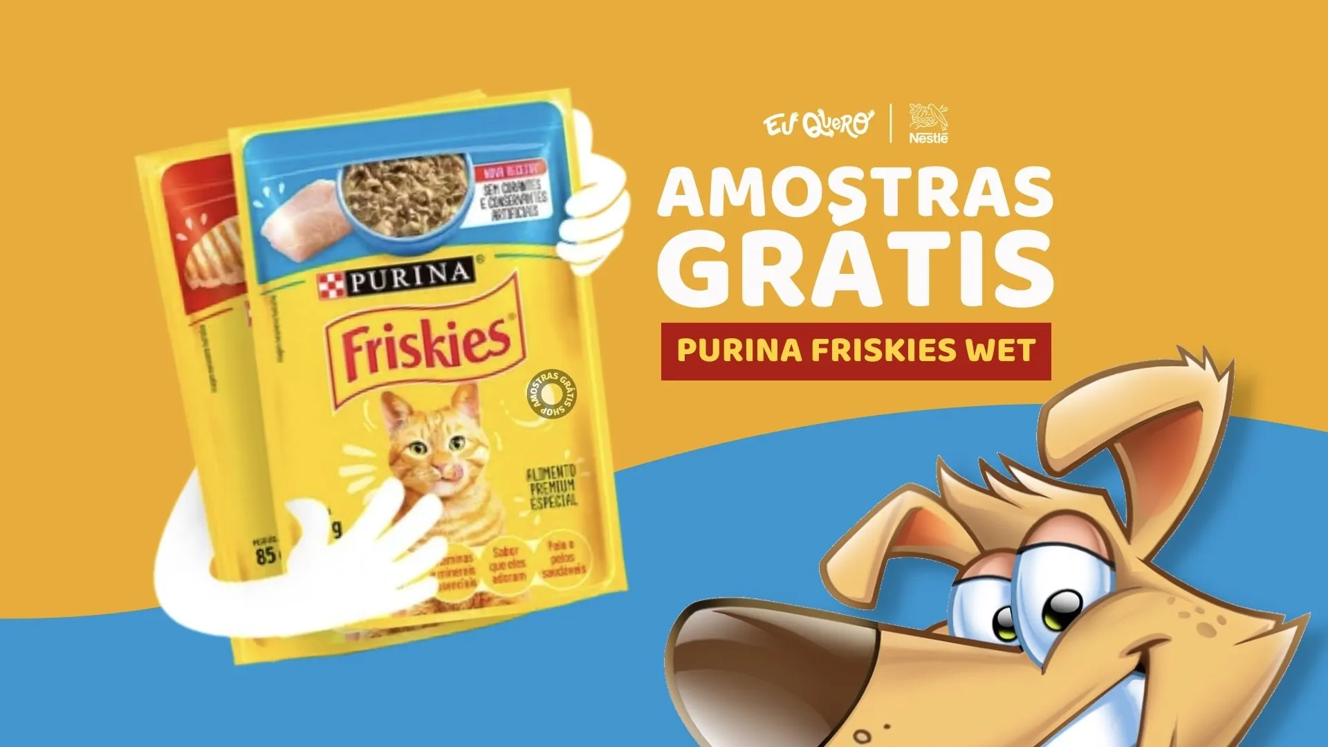 Amostras Grátis de Friskies Nestlé