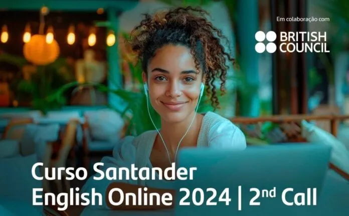 Faça um Curso gratuito de Inglês com a Santander